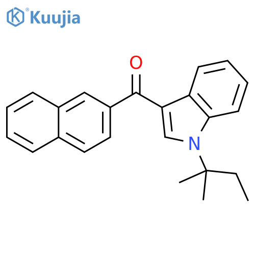 [1-(1,1-dimethylpropyl)-1H-indol-3-yl]-2-naphthalenyl-methanone structure