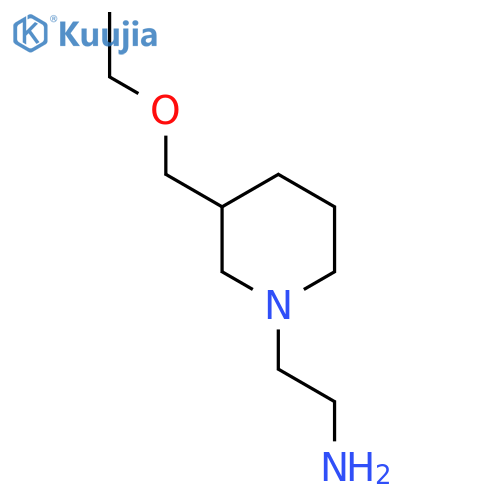 2-(3-(Ethoxymethyl)piperidin-1-yl)ethan-1-amine structure