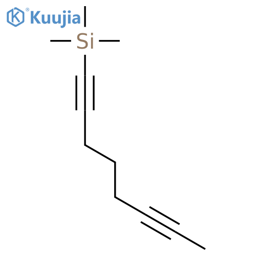 Silane, trimethyl-1,6-octadiynyl- structure