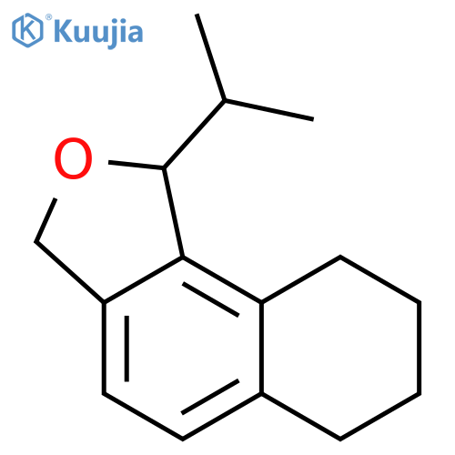 Naphtho[1,2-c]furan, 1,3,6,7,8,9-hexahydro-1-(1-methylethyl)- structure