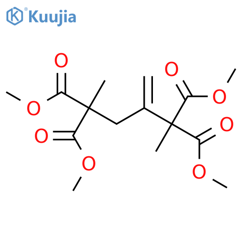 2,2,5,5-Hexanetetracarboxylic acid, 3-methylene-, tetramethyl ester structure
