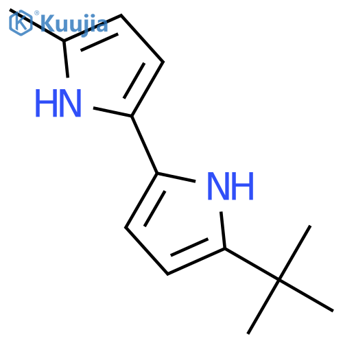 2,2'-Bi-1H-pyrrole, 5-(1,1-dimethylethyl)-5'-methyl- structure