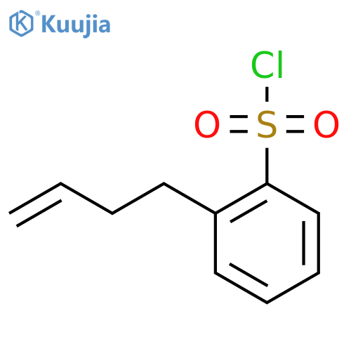 2-But-3-enylbenzenesulfonyl chloride structure