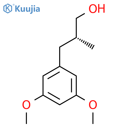 (2R)-3-(3,5-Dimethoxyphenyl)-2-methylpropan-1-ol structure