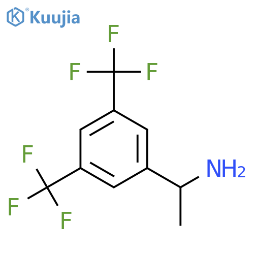 1-(3,5-Bis(trifluoromethyl)phenyl)ethanamine structure