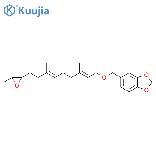 2,6-Dodecadiene, 10,11-epoxy-3,7,11-trimethyl-1-(piperonyloxy)- structure