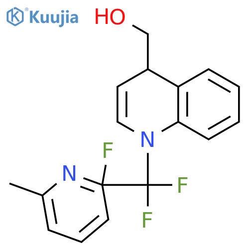 4-Quinolinemethanol,6-methyl-a-2-pyridinyl-2-(trifluoromethyl)- structure