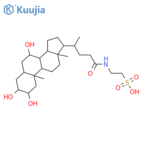 2,3,7-Trihydroxycholan-24-oic acid; (2α,3α,5α,7α)-form, N-(2-Sulfoethyl)amide structure