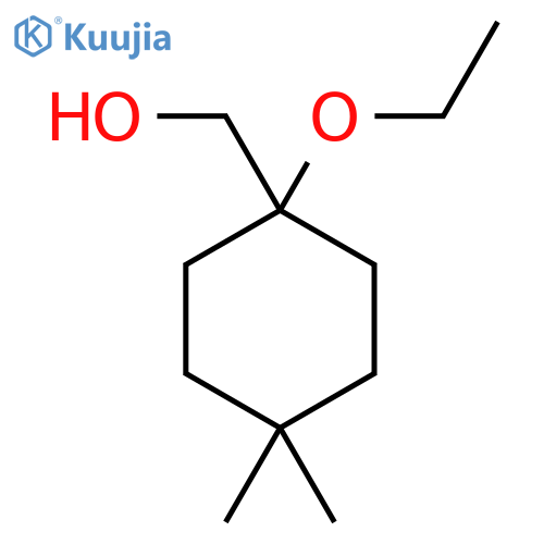 (1-Ethoxy-4,4-dimethylcyclohexyl)methanol structure