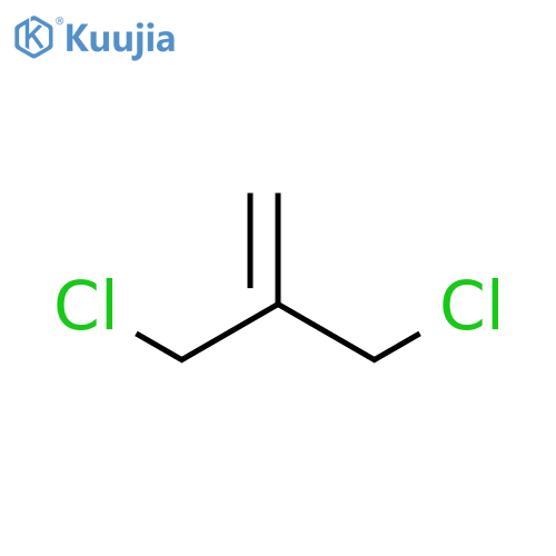 3-chloro-2-(chloromethyl)prop-1-ene structure