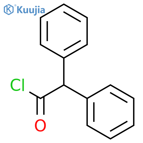 Diphenylacetyl chloride structure