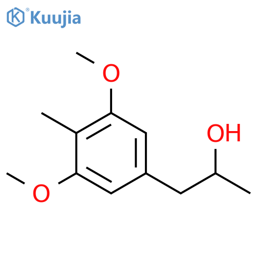 Benzeneethanol, 3,5-dimethoxy-α,4-dimethyl- structure