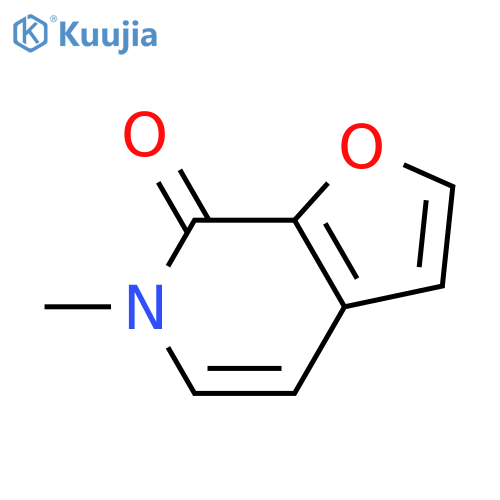 6-methyl-Furo[2,3-c]pyridin-7(6H)-one structure