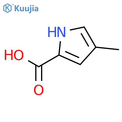 4-Methyl-1H-pyrrole-2-carboxylic acid structure