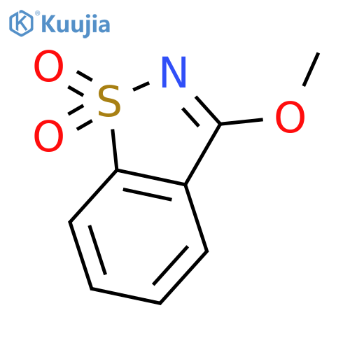 3-Methoxy-1,2-benzothiazole 1,1-dioxide structure