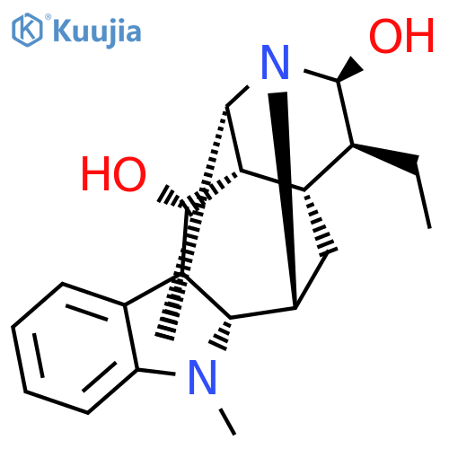 Ajmalan-17,21-diol, (17R,21b)- structure