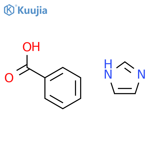 1H-Imidazole, monobenzoate structure