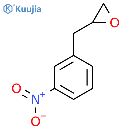 2-[(3-Nitrophenyl)methyl]oxirane structure