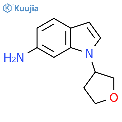 1-(oxolan-3-yl)-1H-indol-6-amine structure