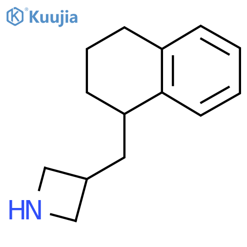3-[(1,2,3,4-Tetrahydronaphthalen-1-yl)methyl]azetidine structure