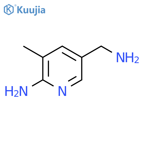3-Pyridinemethanamine,6-amino-5-methyl- structure