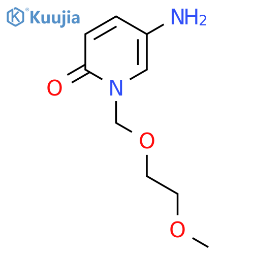 5-Amino-1-[(2-methoxyethoxy)methyl]-1,2-dihydropyridin-2-one structure