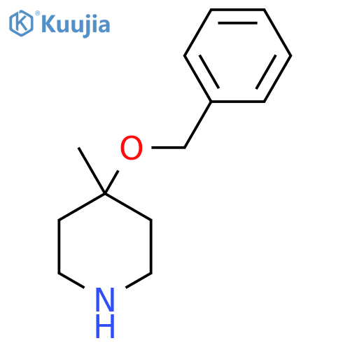 4-(Benzyloxy)-4-methylpiperidine structure