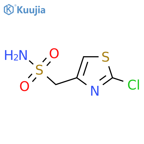 (2-Chloro-1,3-thiazol-4-yl)methanesulfonamide structure