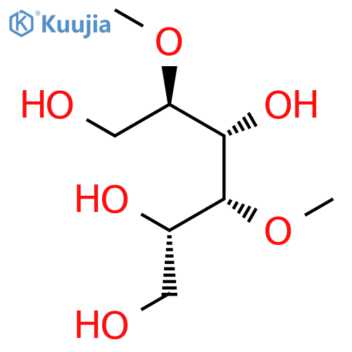 D-Galactitol,3,5-di-O-methyl- (9CI) structure