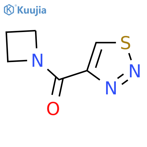4-(azetidine-1-carbonyl)-1,2,3-thiadiazole structure