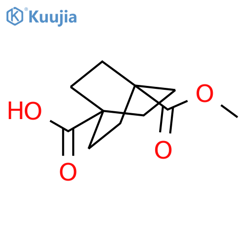 4-(Methoxycarbonyl)bicyclo[2.2.2]octane-1-carboxylic acid structure