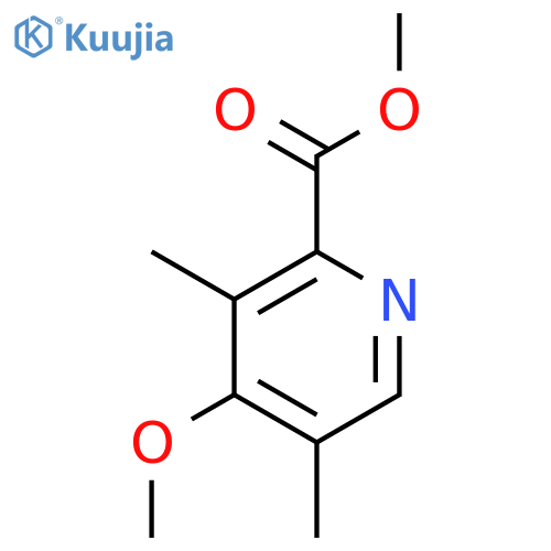 Methyl 4-methoxy-3,5-dimethylpicolinate structure