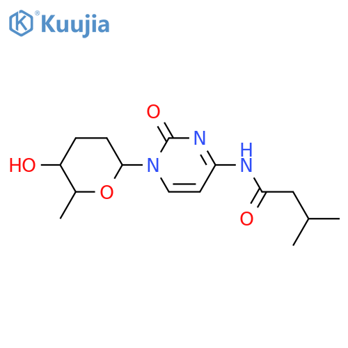 4-Amino-1-(2,3,6-trideoxy-β-D-glucopyranosyl)-2(1H)-pyrimidinone; N4-(3-Methylbutanoyl) structure