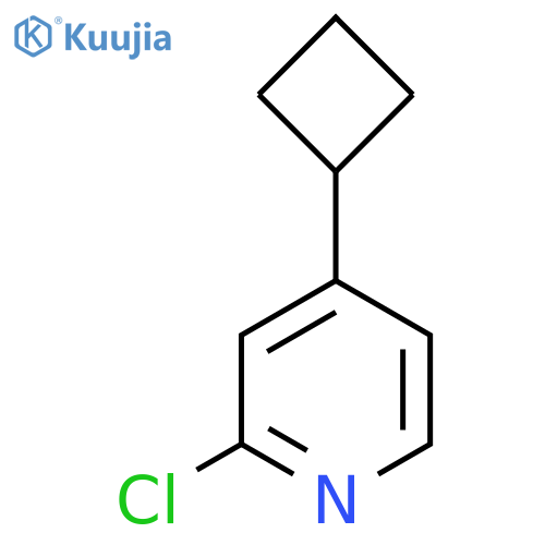 2-Chloro-4-cyclobutylpyridine structure