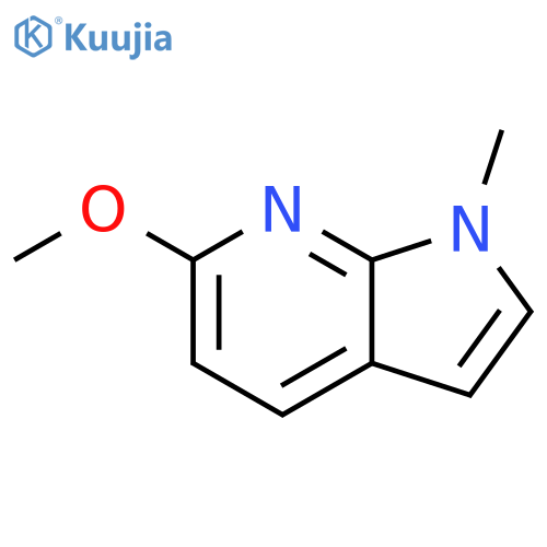 6-methoxy-1-methyl-pyrrolo[2,3-b]pyridine structure