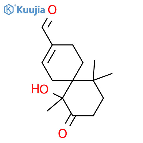 7,8-Dihydroxy-2-chamigren-15-al; (6S,7R,8R)-form, 8-Ketone structure