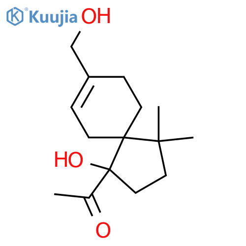 6(7→8)-Abeo-8,10,15-trihydroxy-2-chamigren-7-one; 10-Deoxy structure