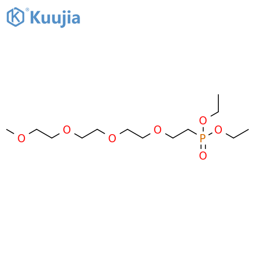 m-PEG4-phosphonic acid ethyl ester structure