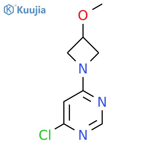 4-Chloro-6-(3-methoxyazetidin-1-yl)pyrimidine structure