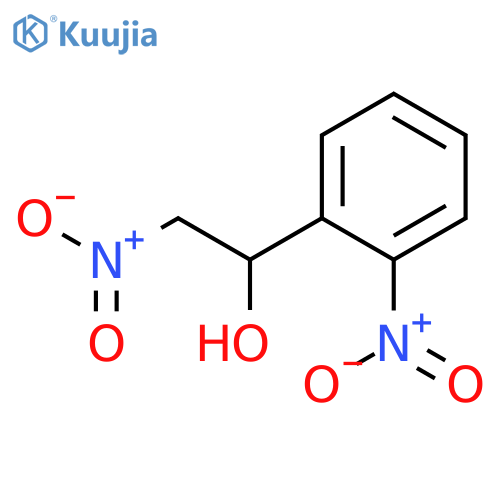 2-Nitro-1-(2-nitrophenyl)ethanol structure