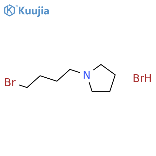 1-(4-Bromobutyl)pyrrolidine hydrobromide structure