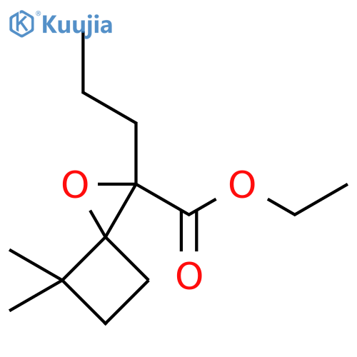 1-Oxaspiro[2.3]hexane-2-carboxylic acid, 4,4-dimethyl-2-propyl-, ethyl ester structure