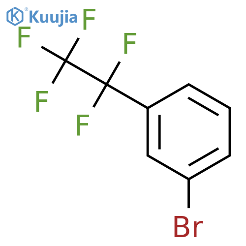 1-Bromo-3-(pentafluoroethyl)benzene structure