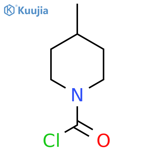 4-Methylpiperidine-1-carbonyl Chloride structure