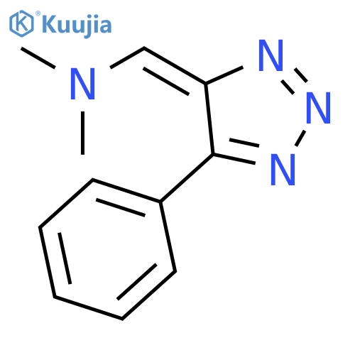 Methanamine, N,N-dimethyl-1-(5-phenyl-4H-1,2,3-triazol-4-ylidene)- structure