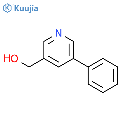 (5-Phenylpyridin-3-yl)methanol structure