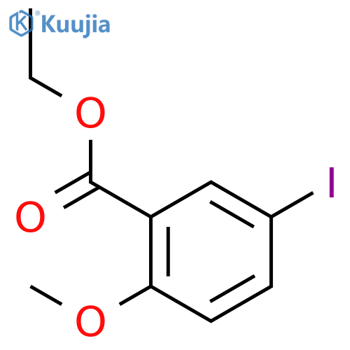 Ethyl 5-iodo-2-methoxybenzoate structure