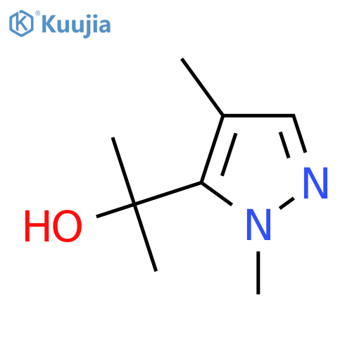 2-(1,4-dimethyl-1H-pyrazol-5-yl)propan-2-ol structure