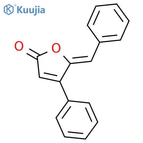 2(5H)-Furanone, 4-phenyl-5-(phenylmethylene)-, (Z)- structure