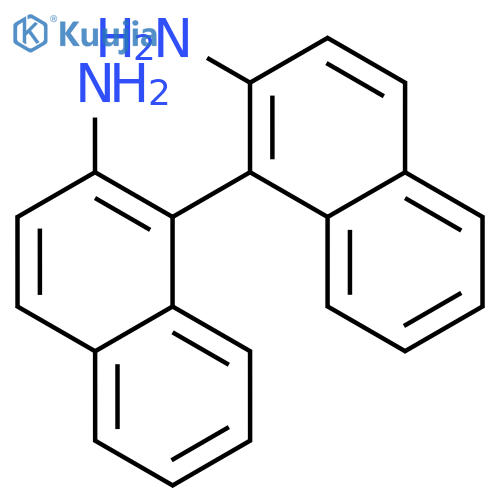 (R)-(+)-1,1'-Binaphthalene-2,2'-diamine structure